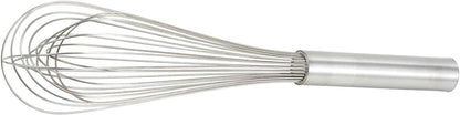 Soro Essentials- 14" Stainless Steel Piano Wire Whip- Thin Flexible Wire Whisk for Whisking Cooking Beating Blending Stirring Ingredients Mixing Sauces Baking Tools Cake Bread Pizza Pastry Biscuits