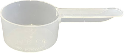 3 Tablespoon (1.5 Oz. | 43 mL) Short Handle Plastic Measuring Scoop for Coffee, Protein Powder, Pet Food, Spices, Grains, Dry Goods – Food-Grade BPA-Free (Pack of 1)