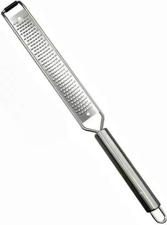 13.5 inch Lemon Zester, 304 Stainless Steel Cheese Grater, Kitchen Tool Metal Zester for Vegetable Fruits, Ginger, Garlic, Nutmeg, Chocolate, Citrus, Lime Zesters & Grater.