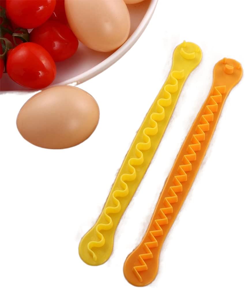Leadigol 3PCS Eggs Cutter,Cutter Egg Chopper Hard Boiled Egg Slicers Fruit Cutter Fancy Cut Egg for Kitchen Accessories