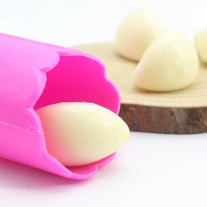 Garlic Peeler Silicone Garlic Skin Remover Roller Garlic Tube Rollers Skin Remover, Garlic Roller Peeling Tube Tool Useful Kitchen Tools(Green)