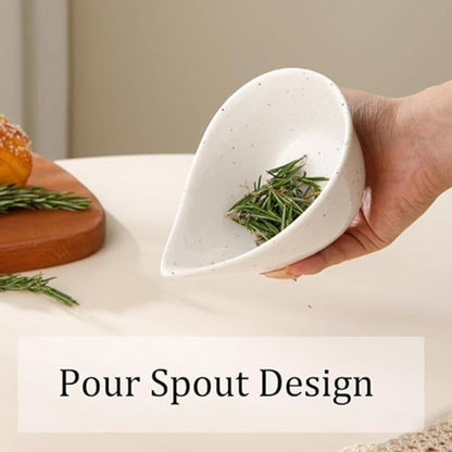 Pottery Herb Stripper Bowl, Handmade Ceramic Herb Peeling Bowl, Herbs Stripper Tool 5 Holes for Separating Leaves and Stems, Pottery Kitchen Tool for Meal Prep, Kitchenware for root removal