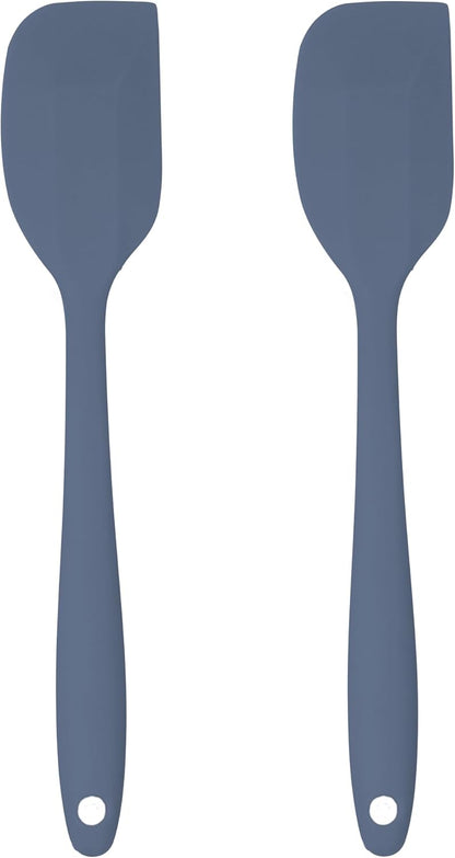 Silicone Pastry Brush Set – 2-Piece Set of Basting Brushes for Cuisine and BBQ – Kitchen Tools and Accessories with Comfortable Handles, Heat-Resistant Utensils for Cooking & Baking – Pastel Pink