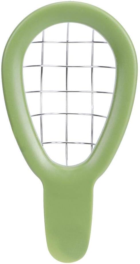 Fdit Stainless Steel Avocado Cuber and Dicer Tool Avocado Chunks Slicer for Avocados One Size Dicing Fruit Salad Kitchen Gadget Tool