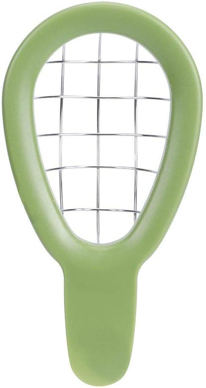 Fdit Stainless Steel Avocado Cuber and Dicer Tool Avocado Chunks Slicer for Avocados One Size Dicing Fruit Salad Kitchen Gadget Tool