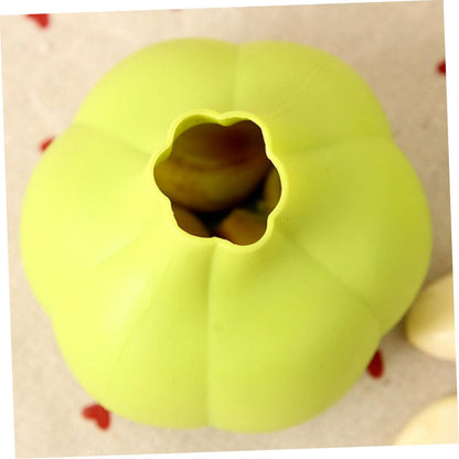 3pcs Silicone Garlic Peeler for Home Kitchen Multifunctional Easy-clean Garlic Skinner Tube Tool for Fresh Cloves Green