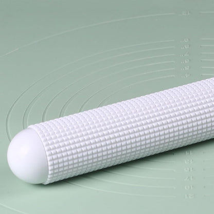 Growtail Rolling Pin Fondant Cake Dough Roller Plastic Non-stick Kitchen Rolling Pin for Cake Bread Set of 2