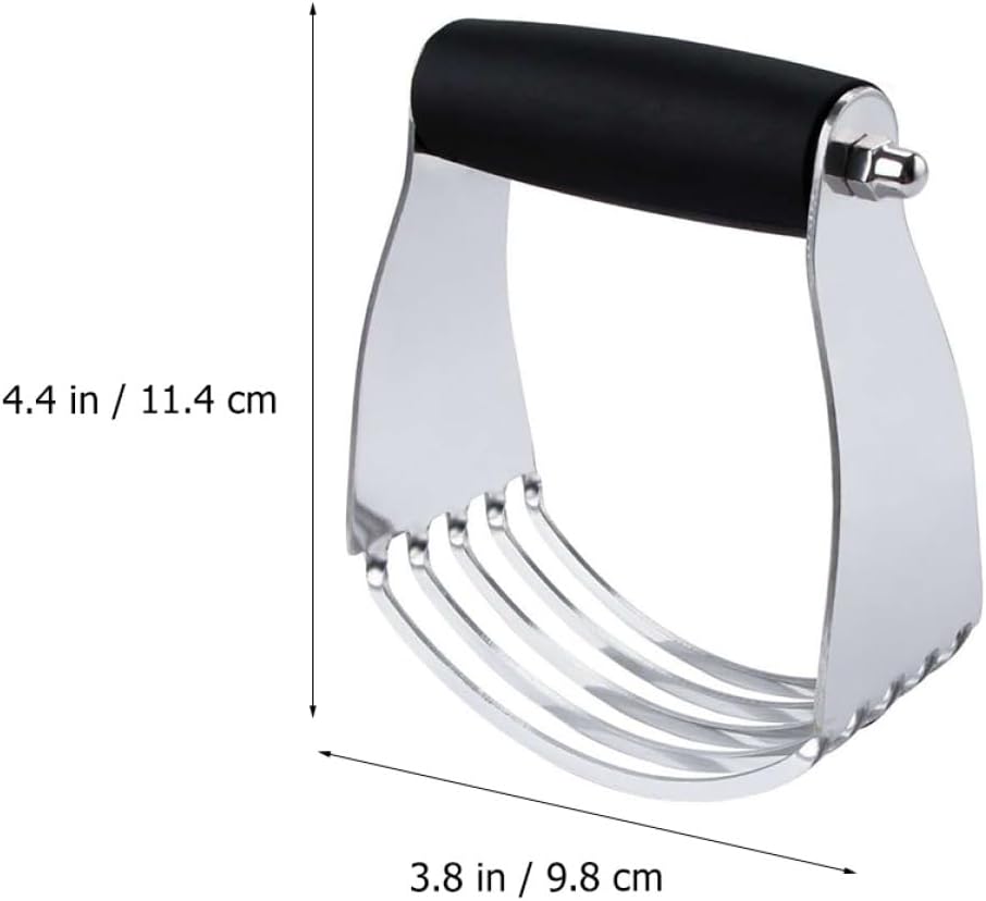 Gadpiparty Stainless Steel Dough Pastry Cutter and Blender Heavy Duty Baking Tool for Smooth Dough Mixing and Pastry Preparation