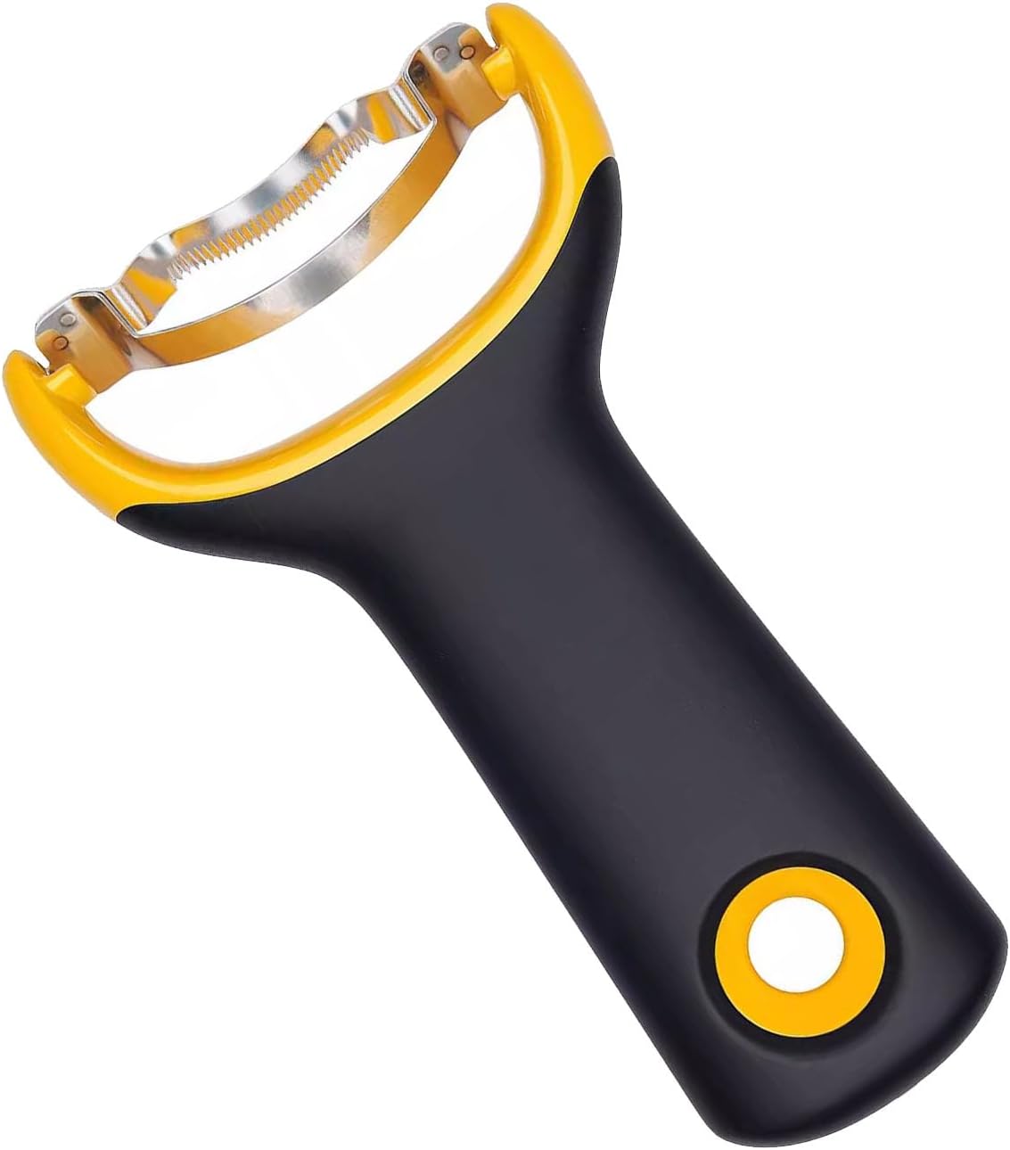 Corn Prep Peeler, Y-Shape Corn Kernel Remover Tool with Japanese Stainless Steel Blade and Non-Slip Ergonomic Handle, Quick Safe Corn on the Cob Stripper Peeler for Kitchen Fresh Corn Prep