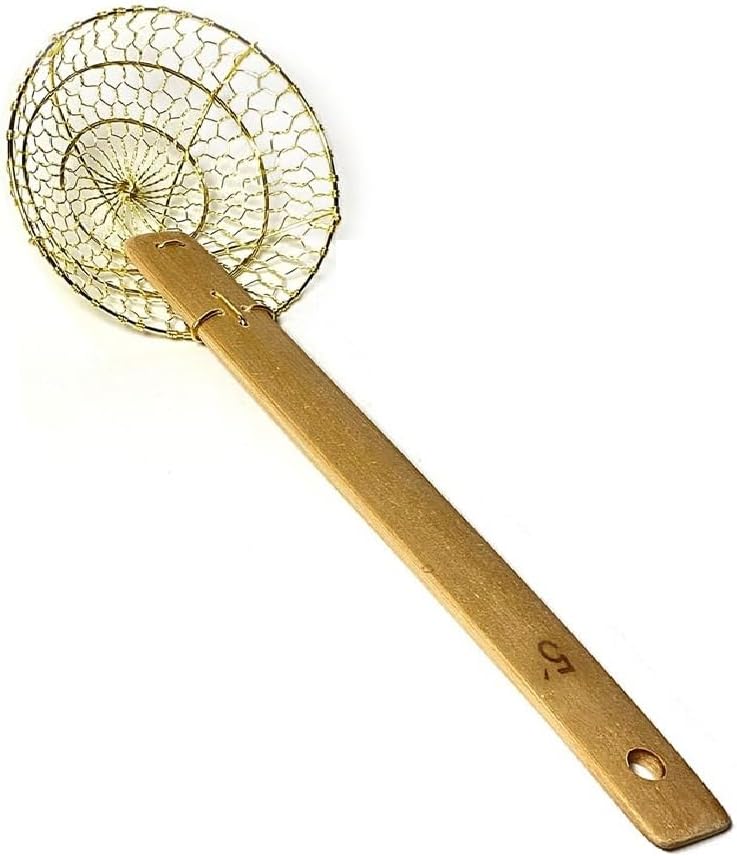 4" Round Brass Spider Strainer