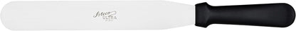 Ateco Ultra Straight Spatula with 6 by 1.5-Inch Stainless Steel Blade, Plastic Handle, Dishwasher Safe, Silver