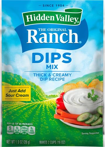 Hidden Valley Original Ranch Dip Mix, 1 Ounce (Package May Vary)
