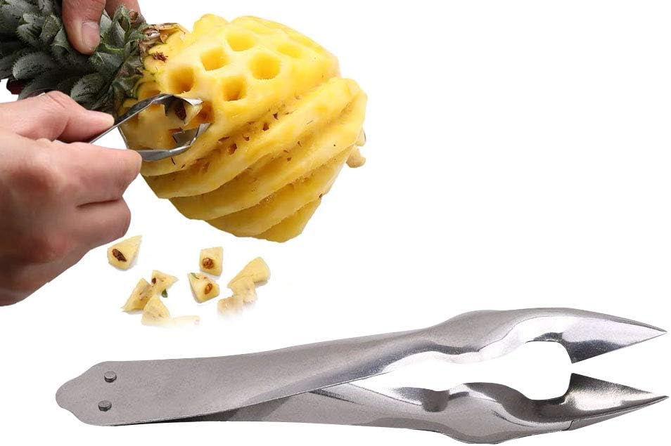 WINBOB 2PCS Practical Stainless Steel Cutter Pineapple Eye Peeler Kitchen Tools