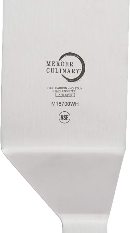 Mercer Culinary Millennia Bench Scraper, 5 7/8 Inch X 3 1/2 Inch Blade, Black Handle