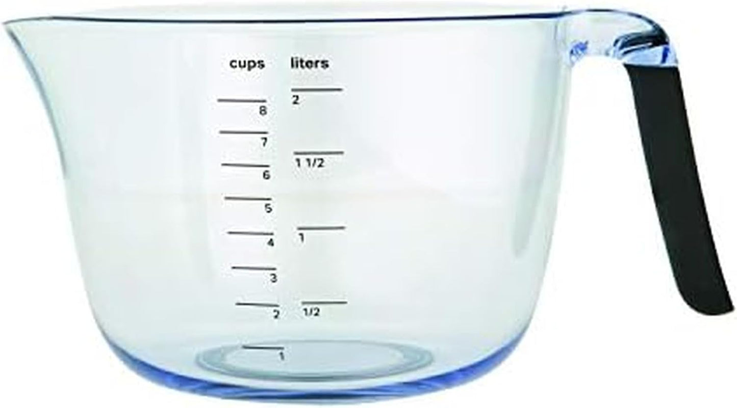 KitchenAid Universal Plastic Batter Bowl, 8-Cup, Onyx Black