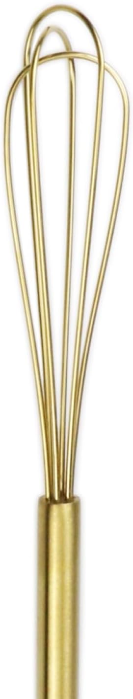 FLYINGSEA Whisks,Small Whisk,Mini Whisk,Stainless Steel Whisks,Cooking and Kitchen Gadget.(1 Pcs)