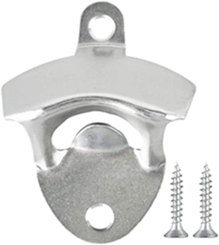 ANSLYQA 20 Pack Bottle Opener Wall Mounted, Vintage Beer Bottle Opener with Screws for Bars KTV Hotels Homes, (Bronze)