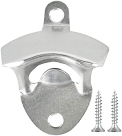ANSLYQA 20 Pack Bottle Opener Wall Mounted, Vintage Beer Bottle Opener with Screws for Bars KTV Hotels Homes, (Bronze)