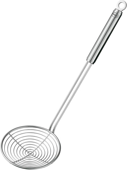 Rosle 95681 Stainless Steel Wire Kitchen Skimmer Ladle with Round Handle