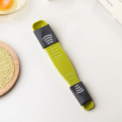 Adjustable Measuring Spoon ? 1g-13g & 1ml-13ml Precision Measuring Tool for Baking, Cooking, Meal Prep & Baby Formula ? BPA-Free Kitchen Gadget