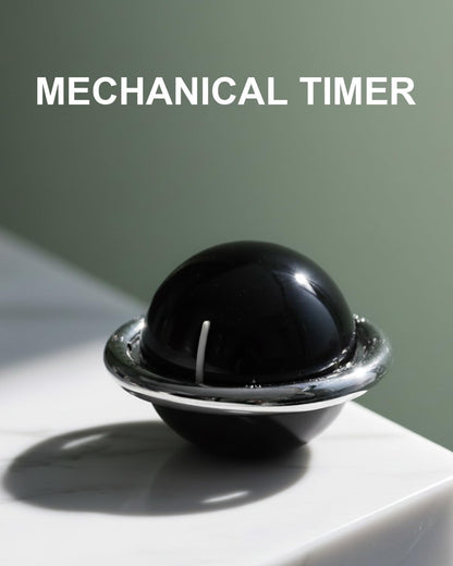 Kitchen Timer for Cooking, 60 Minutes Mechanical Timer - No Batteries Required, Stainless Steel Egg-Shape Cute Countdown Clock for Cooking, Learning, Exercises, Gaming