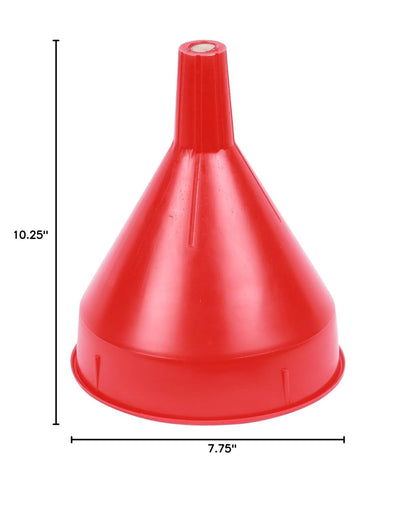 Funnel King 32850 10-Piece Funnel Assortment, Every Size You Need, Perfect for Garage/Shop