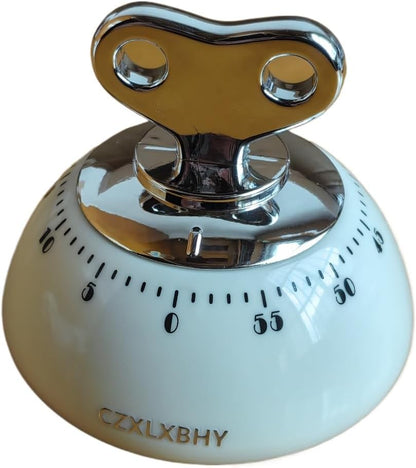 Visual Kitchen Timers for Cooking,100% Mechanical Cooking Timer,Retro Cooking Timer,No Batteries Required,Magnetic Back.(Green)