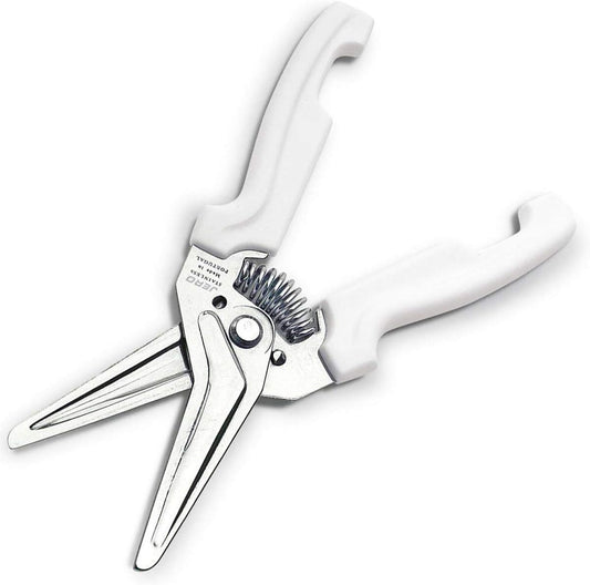 Jero Stainless Steel Kitchen Shears with Holder - Perfect for Herbs, Floral Trimming and Kitchen Use - Made in Portgual