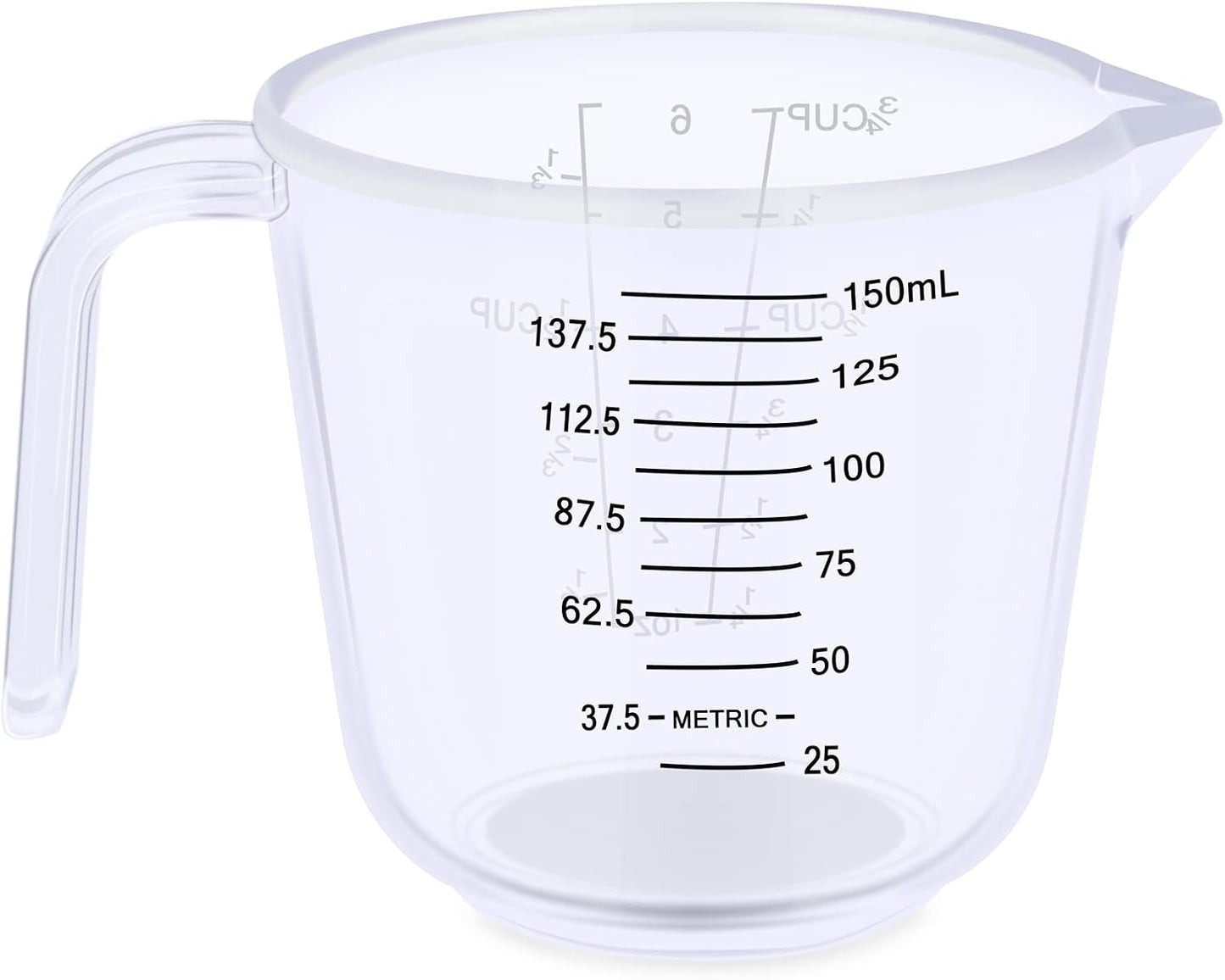 DOTINGHUX Measuring Cup, 1 ½ Cup, Clear