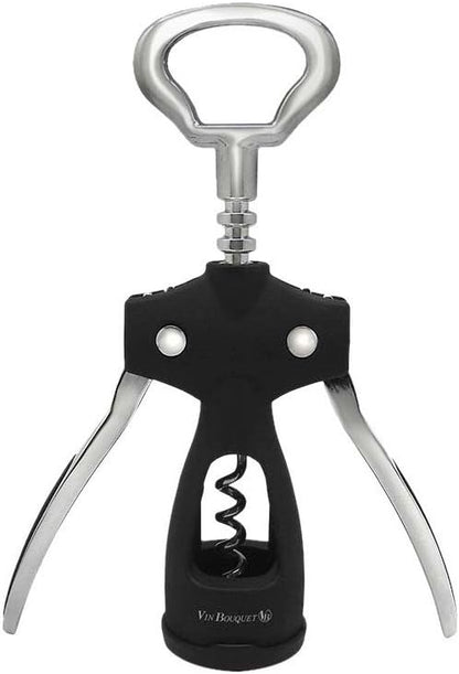 Vin Bouquet FID 016 Wings Corkscrew. Stainless Steel Wings corkcrew with Rubber Finishing