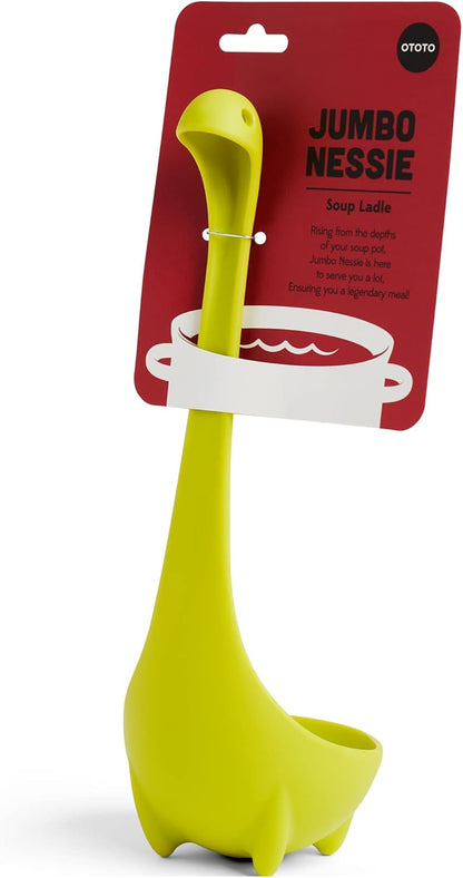 OTOTO The Original Nessie Ladle - Soup Ladle, Cute Gifts, Funny Kitchen Gadgets, Loch Ness design, Cooking Gifts for Mom - Cute and Practical Kitchen Utensils - Unique Gifts for Women