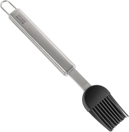 Kuhn Rikon Essential Swivel Peeler – Stainless Steel Swivel Blade for Effortless Fruit & Vegetable Peeling – Tip for Spot Removal