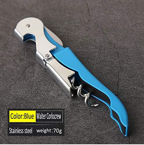 Kit-Home Professional Waiter Corkscrew Wine Openers Set (4 PCS),Upgraded with Heavy Duty Stainless Steel Hinges Wine Key for Restaurant Waiters, Sommelier, Bartenders