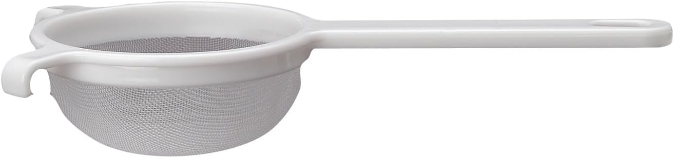 HIC Kitchen Double-Ear Fine Mesh Strainers, BPA Free, Set of 4 Sizes Includes 3, 4, 5.5, and 7-Inch Diameter