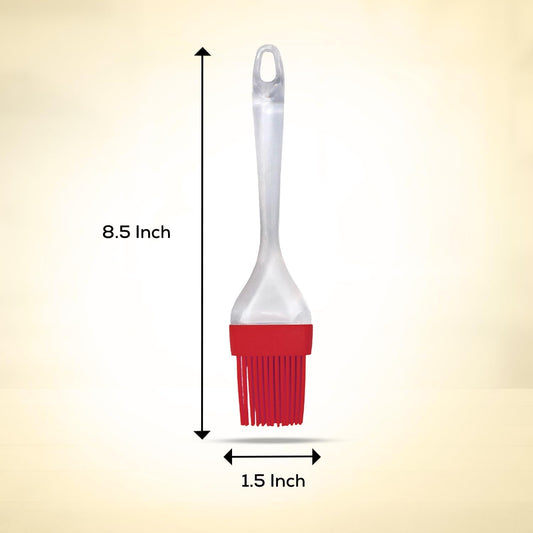 Mrs. Anderson's Baking Solid-Ferrule Natural Boar Bristles Pastry Basting Brush, 2" x 8.25"