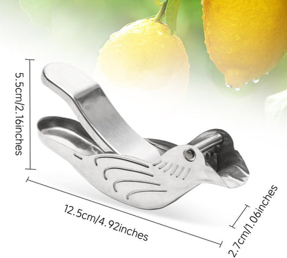 3pcs Lemon Juicer, Manual Lemon Squeezer Portable Lime Juicer, Bird Shape Hand Press Juicer for Orange Lime Pomegranate (3pcs)