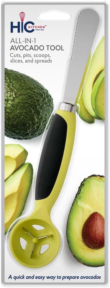 HIC Kitchen Spiral Vegetable Slicer, 18/8 Stainless Steel Blades