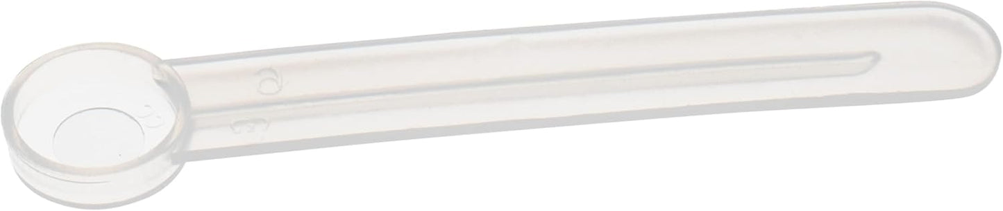 1/8 teaspoon scoop (1/8 teaspoon measuring spoon) plastic | FitPowders (5, Clear)