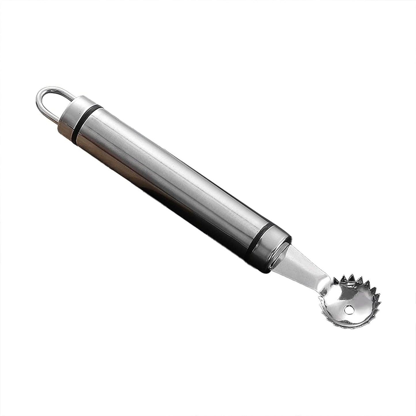 Stainless Steel Strawberry Huller,silver Multi Function Strawberry Huller and Tomato Stem Corer Tool,for Strawberry,Tomato,Vegetable and Fruit Corer Practical Kitchen Tool