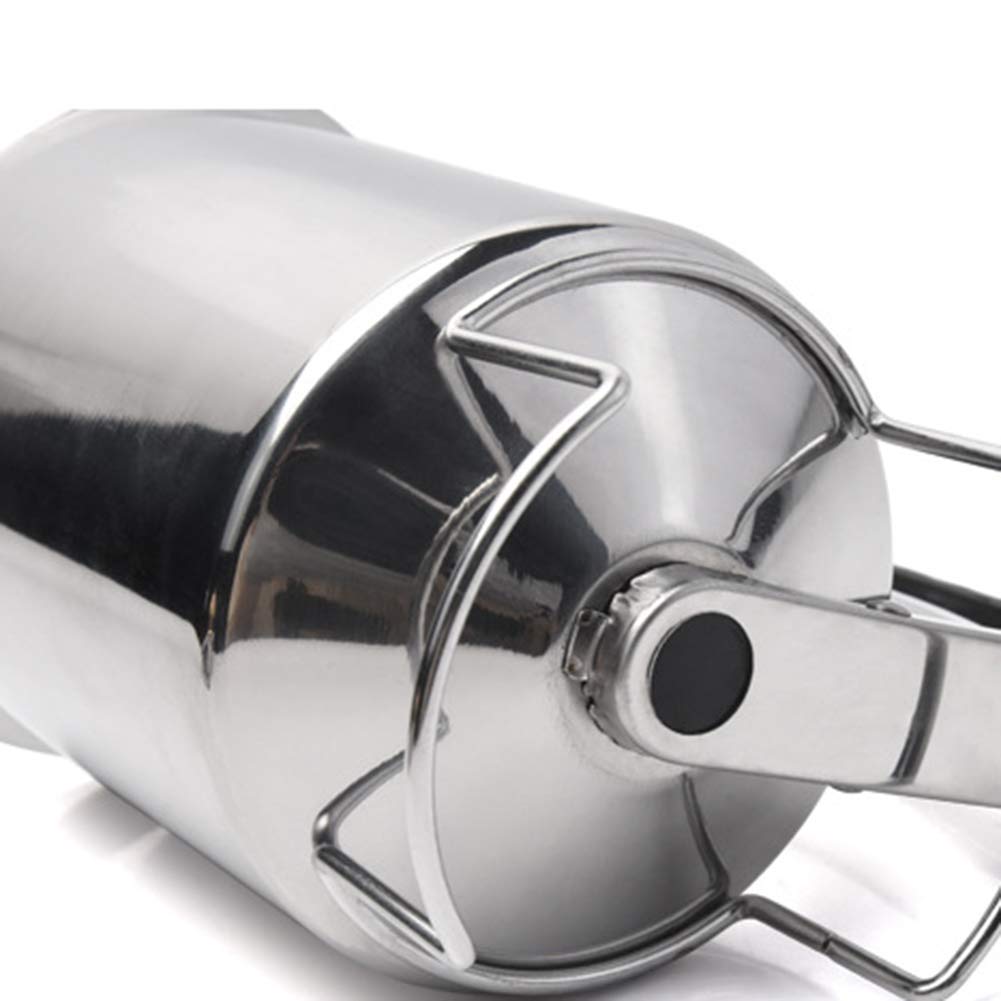 Improved Pancake Cupcake Batter Dispenser Tool Stainless Steel-Professional Kitchen Tool for Baking, Cupcakes, Muffins-Cooking Crepes, Waffles