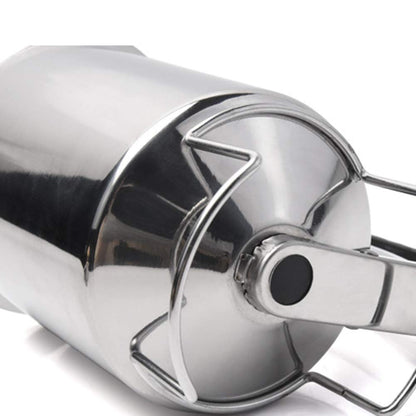 Improved Pancake Cupcake Batter Dispenser Tool Stainless Steel-Professional Kitchen Tool for Baking, Cupcakes, Muffins-Cooking Crepes, Waffles