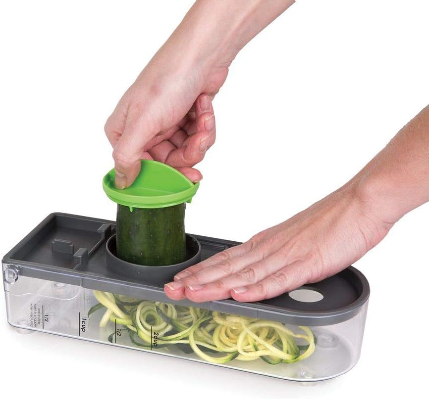 Prepworks from Progressive Dicer Spiralizer Veggie Chopper, White