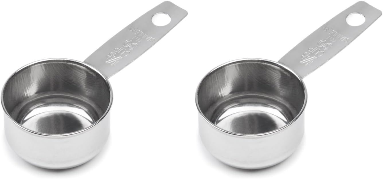 Fox Run 5140 Coffee Measure Scoop, 1 x 1.75 x 3.75 inches, Metallic