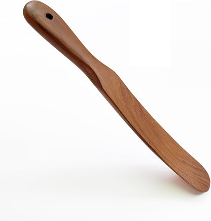 FAAY 13" Dough Whisk, 100% Healthy Teak Kitchen Utensils for Bread Mixing, Sourdough, Batter Preparation, Baking, and Cooking Tools