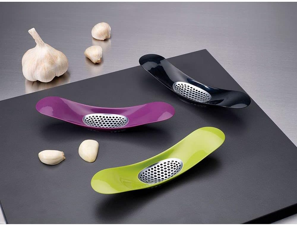 Joseph Joseph Garlic Rocker Crusher Mincer Press Plastic Dishwasher Safe, Green