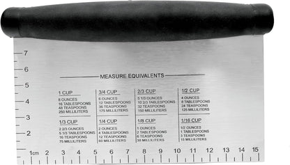 583R Grip-EZ Bench Scraper/Chopper, Red