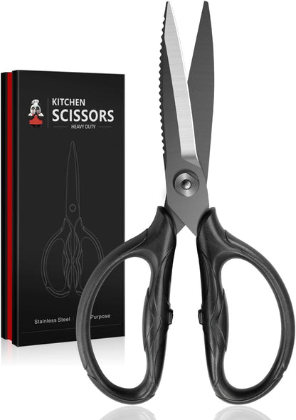 8.4" Heavy Duty Kitchen Scissors - All Purpose Japanese Shears