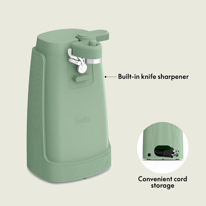 Electric Can Opener and Knife Sharpener, Black