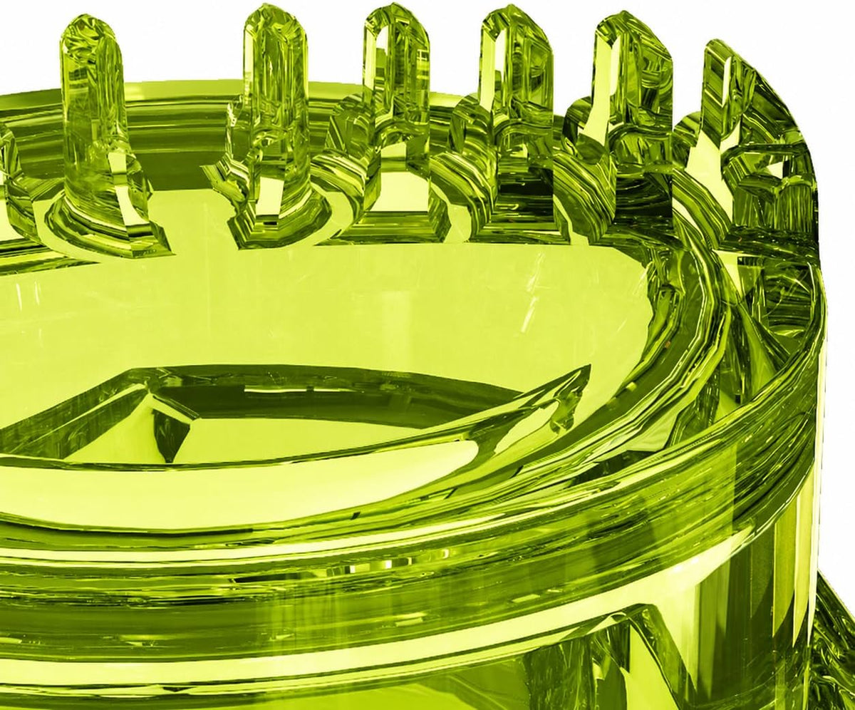 Garlic Twister 4th Gen, clear manual garlic mincer for ginger, herbs and nuts