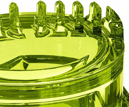 Garlic Twister 4th Gen, clear manual garlic mincer for ginger, herbs and nuts